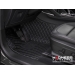 Alfa Romeo Giulia Floor Liner Set - Black w/ Black Stitching - QV/ Quadrifoglio